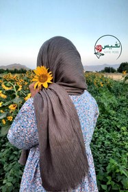 تصویر شال پفکی طرح برجسته 