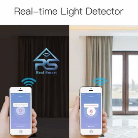 تصویر سنسور نور هوشمند وای فای MOES مدل: WSS-LS-U Smart the light Detector Moes WIFI WSS-LS-U