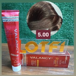 تصویر رنگ مو والانسی کد 5.00 رنگ قهوه ای روشن قوی حجم 100 میلی لیتر 