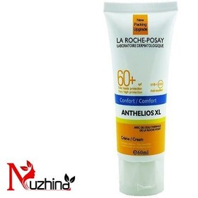 تصویر ضد آفتاب بی رنگ لاروش پوزای با +SPF60 مدل Anthelios XL La Roche Posay Anthelios XL Comfort Sunscreen