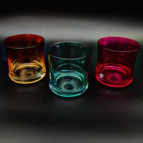 تصویر نیم لیوان رنگی اورجینال بوهمیا چک 