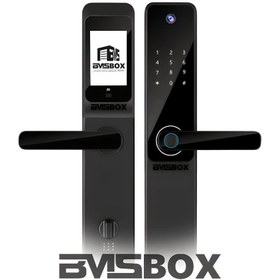 تصویر دستگیره هوشمند اتاقی با نمایشگر داخلی SLR203 برند BMSBOX 