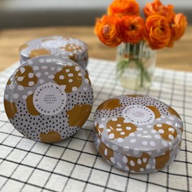 تصویر قوطى فلزى گرد 