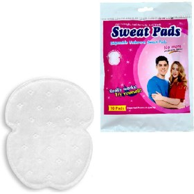 تصویر پد عرق گیر چینی10عددی sweat pads
