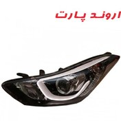 تصویر چراغ جلو هیوندای النترا 2011 تا 2015 