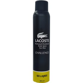 تصویر اسپری خوشبو کننده بدن مردانه اسکلاره مدل Lacoste challenge حجم 200 میلی لیتر 