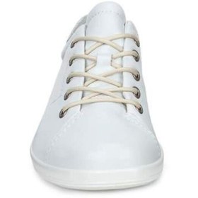 تصویر Ecco کفش چرم طبیعی سفید نرم 2.0 
