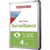 تصویر حافظه اچ دی دی اینترنال توشیبا مدل Surveillance S300 ظرفیت 4 ترابایت Toshiba Surveillance S300 4TB Internal HDD