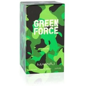 تصویر ادو پرفیوم مردانه ماریاژ مدل GREEN FORCEحجم 100 میلی لیتر GREEN FORCE MARYAJ (AJMAL) EUA DE PARFUM