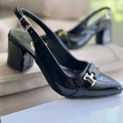 تصویر کفش زنانه پاشنه دار مدل دلسا 