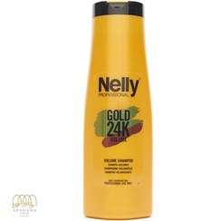 تصویر شامپو ضد شوره گلد نلی حجم 400 میلی لیتر Nelly Professional Gold 24K