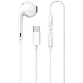 تصویر هندزفری سیمی تایپ سی تک گوش ارلدام ET-E73C Earldom Earphone for USB-C ET-E73C