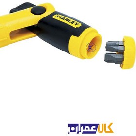 تصویر مجموعه 25 عددی پیچگوشتی استنلی مدل 022-63-0 Pistol Grip Screwdriver Set