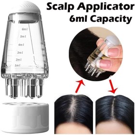 تصویر اپلیکاتور روغن تراپی (ماساژور سر) Scalp Applicator Comb