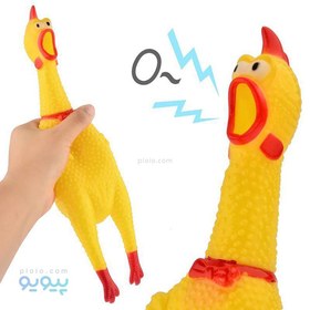 تصویر اسباب بازی مرغ نالان برای سگ و گربه ا Moaning chicken Moaning chicken