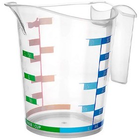 تصویر پیمانه اندازه گیری مدل Measuring Cup برند تیتیز پلاستیک ترکیه در 2 سایز مختلف _ شناسه کالا سایز بزرگ و کوچک به ترتیب : AP_9060 و AP_9059 - 1000ml Measuring Cup