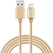 تصویر کابل شارژ USB به لایتنینگ ایکس او مدل NB1 طول یک متر XO USB To Lightning Cable NB1