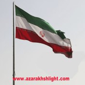 تصویر پایه پرچم لوله ای،گالوانیزه ارتفاع 6،9،12 