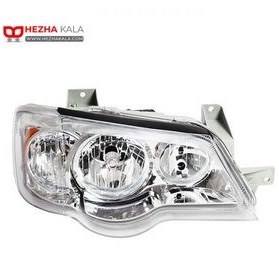 تصویر چراغ جلو راست خودرو اس ان تی مدل SNTK32H-0R موتوردار مناسب برای پراید ۱۳۲ ا Headlight 