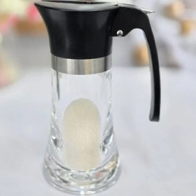 تصویر شکرپاش دسته دار اکرلیک درب مشکی برند شنگیا 