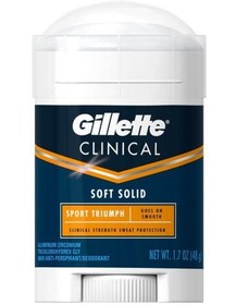 تصویر استیک ضد تعریق اسپورت ترایمپ ژیلت Gillette Soft Solid Antiperspirant Sport Triumph Deodorant Stick 