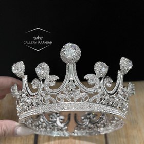 تصویر تاج عروس کد 1017 Bridal Tiara Code 1017