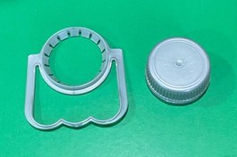 تصویر درب و دستگیره بطری دهانه 50 میلیمتر 