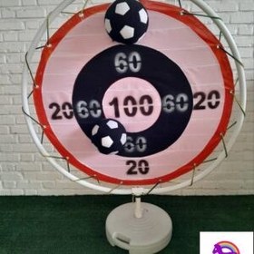 تصویر شوت دارت چسبی توپی قطر1و 1/5متر 