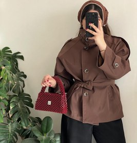 تصویر کیف کریستالی دستی Pearl bag