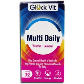 تصویر قرص مولتی دیلی مینرال گلوک ویت Gluck Vit 