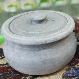 تصویر دیگ سنگی شلغمی 8 نفره باباقدرت 