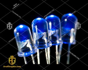 تصویر شاتر استوک led آبی یخی 