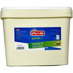 تصویر سس فرانسوی دبه 8 کیلویی مهرام 