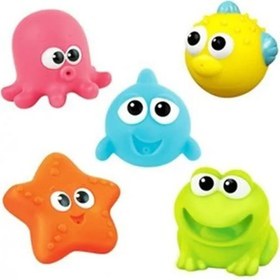 تصویر پوپت 5 تکه حیوانات وین فان Winfun پوپت 5 تکه