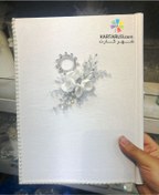 تصویر دفتر بله برون چهار گل کد DBA-613-HELIA 