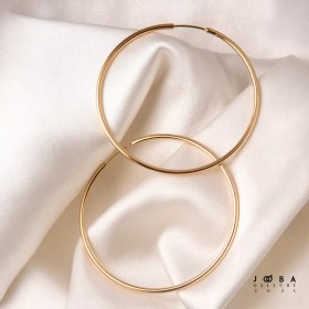 تصویر گوشواره حلقه ای ساده کد11211011404 ژوپینگ 
