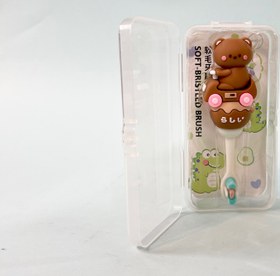 تصویر مسواک بچگانه - خرس 