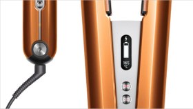 تصویر اتو مو دایسون رنگ مسی مدل Dyson Corrale straightener (Bright Copper/Bright Nickel) 