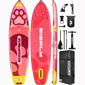 تصویر BIG FLY PET FOOTPRINT PINK PADDLE BOARD 
