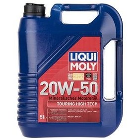 تصویر روغن موتور لیکومولی مدل TOURING HIGH TECH حجم 5 لیتری (20W50) Liquefied engine oil model TOURING HIGH TECH 5 liters (20W50)