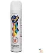 تصویر اسپری رنگ روغنی سفید براق گل پخش 