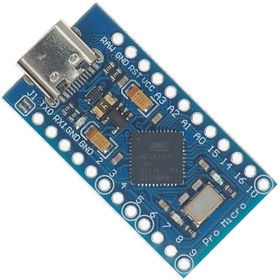 تصویر آردوینو PRO MICRO-5v با سوکت TYPE-C 