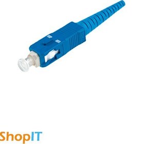 تصویر سر کانکتور فیبر نوری SC مالتی مود قطر 2 میلیمتر SC-MM OM2 2mm Connector