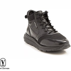 تصویر پوتین مردانه چرم ( کد 18910) 