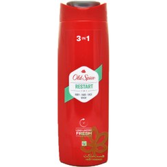 تصویر شامپو سر و بدن اولد اسپایس ری استارت 400 میل – old spice 