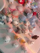 تصویر آویز/خرج کار فانتزی پینترستی حیوانات مخملی پشمالو 