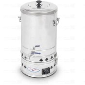 تصویر سماور گازی نگین استیل مدل 30 لیتری 