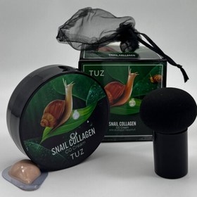 تصویر کوشن سی سی کرم دار توز (همراه پدقارچی) 