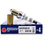 تصویر شمع موتور ان جی کی پژو ۴۰۵ سوزنی دبل ایریدیوم 