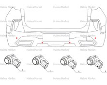 تصویر سنسور پارک دنده عقب مشکی هایما 8S 